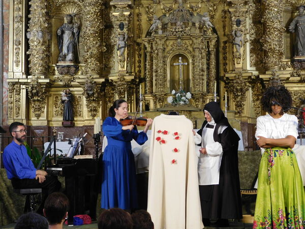 En la iglesia de San Lorenzo de El Bodón.