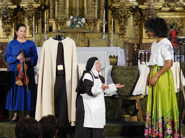 En la iglesia de San Lorenzo de El Bodón.