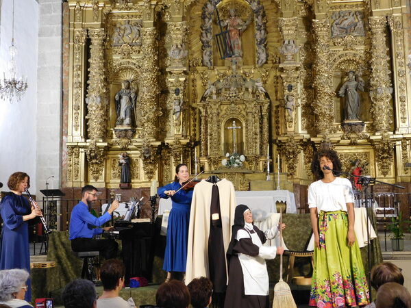 En la iglesia de San Lorenzo de El Bodón.
