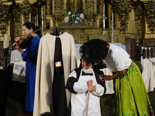 En la iglesia de San Lorenzo de El Bodón.