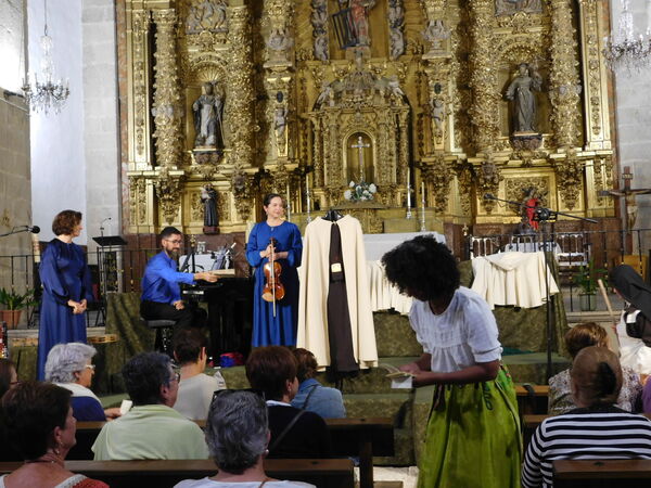En la iglesia de San Lorenzo de El Bodón.