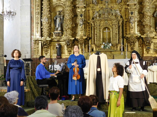 En la iglesia de San Lorenzo de El Bodón.