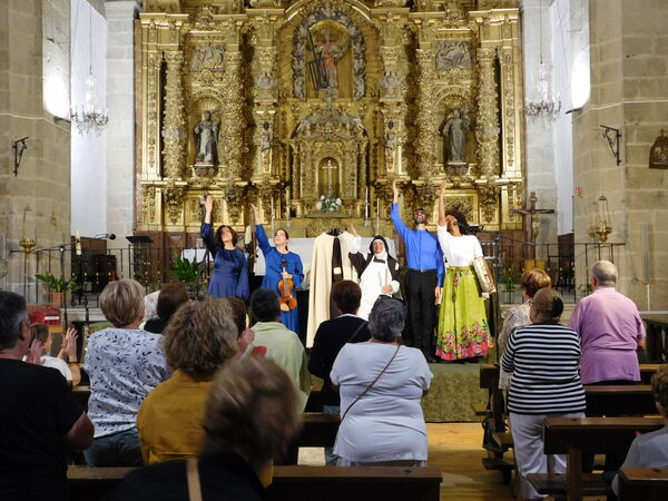 En la iglesia de San Lorenzo de El Bodón.