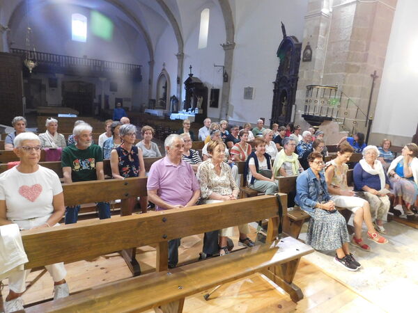 En la iglesia de San Lorenzo de El Bodón.