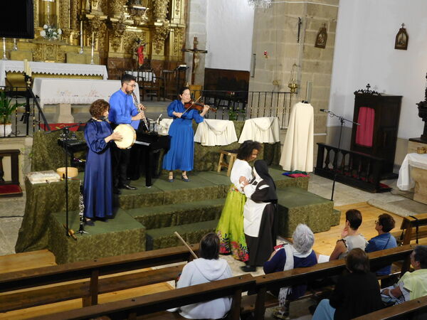 En la iglesia de San Lorenzo de El Bodón.