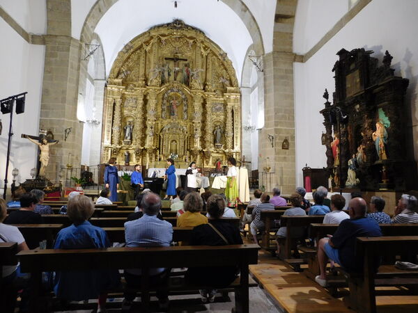 En la iglesia de San Lorenzo de El Bodón.