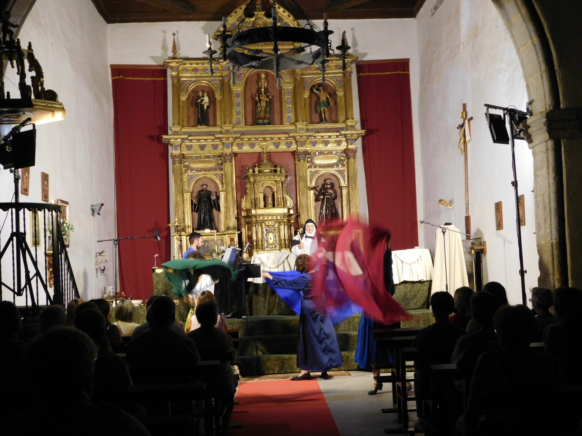 En la iglesia de San Martín de Cristóbal