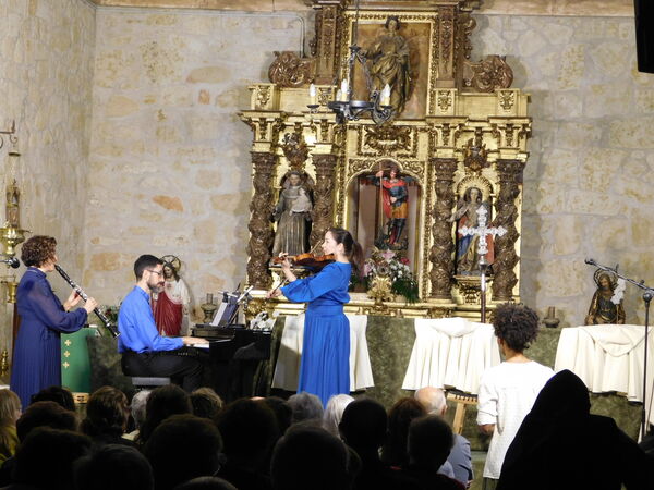 En la iglesia de San Miguel Arcángel de Monterrubio de Armuña.