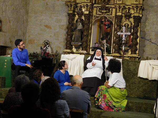 En la iglesia de San Miguel Arcángel de Monterrubio de Armuña.