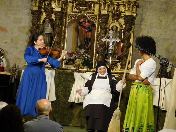 En la iglesia de San Miguel Arcángel de Monterrubio de Armuña.