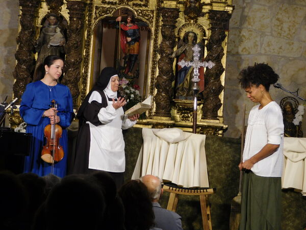En la iglesia de San Miguel Arcángel de Monterrubio de Armuña.