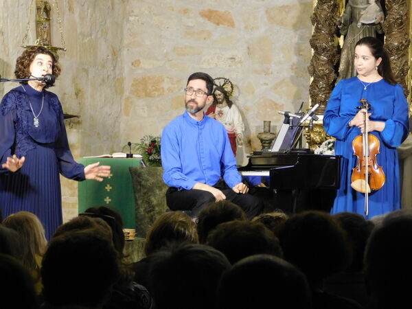 En la iglesia de San Miguel Arcángel de Monterrubio de Armuña.