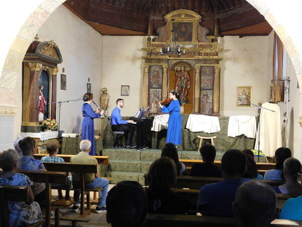En la iglesia de San Miguel de Sanchón de la Sagrada