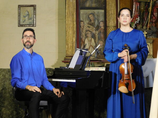 En la iglesia de San Miguel de Sanchón de la Sagrada
