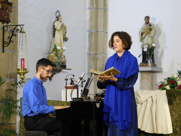 En la iglesia de San Pedro Apóstol de El Sahúgo