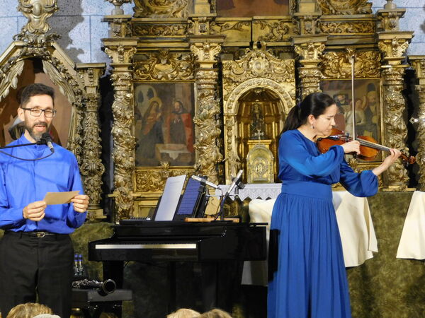 En la iglesia de San Pedro Apóstol de Larrodrigo