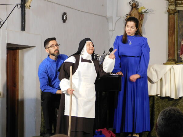 En la iglesia de San Pedro de Alcántara de Pastores