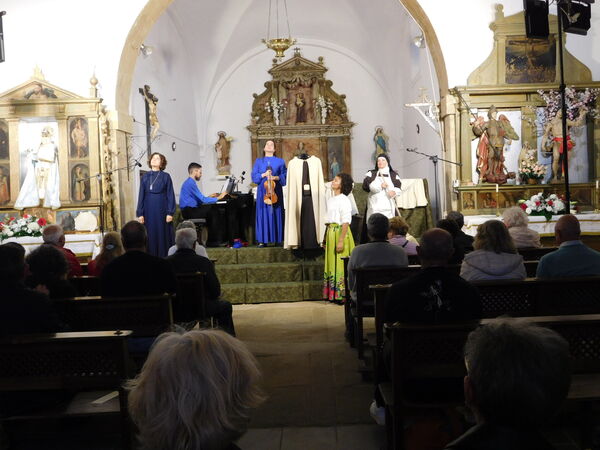 En la iglesia de San Pedro de Alcántara de Pastores