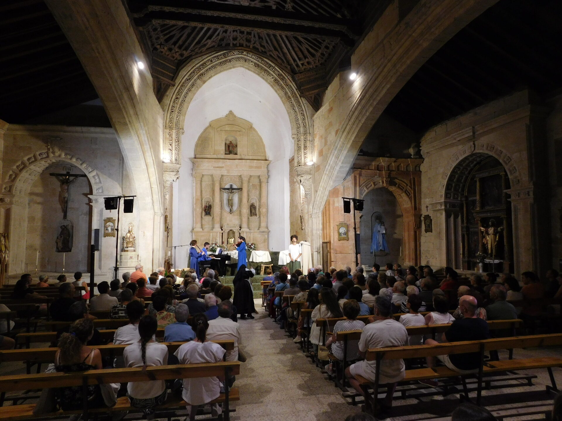 En la iglesia de San Pedro de Villoria