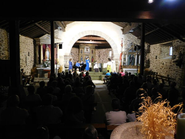 En la  iglesia de San Salvador de Bercimuelle.