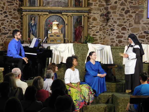 En la  iglesia de San Salvador de Bercimuelle.