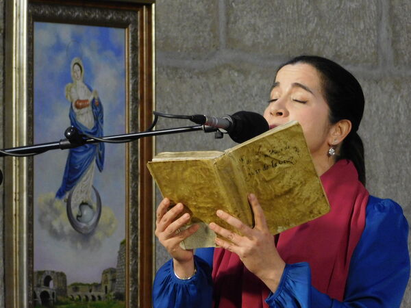 En la iglesia de San Sebastián de Aldea del Obispo