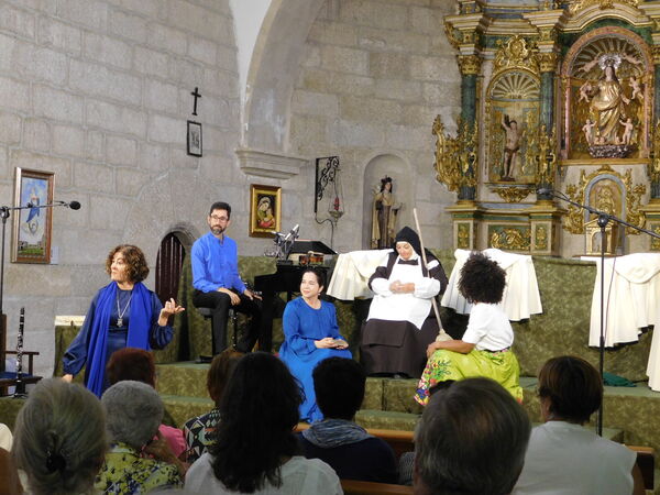 En la iglesia de San Sebastián de Aldea del Obispo
