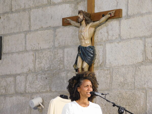 En la iglesia de San Sebastián de Aldea del Obispo