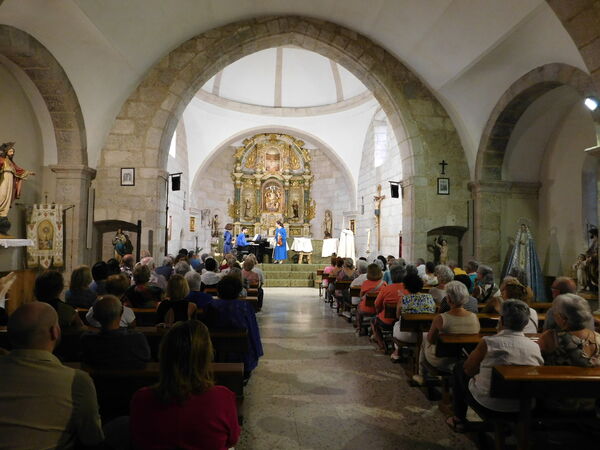 En la iglesia de San Sebastián de Aldea del Obispo