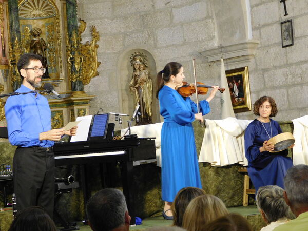 En la iglesia de San Sebastián de Aldea del Obispo