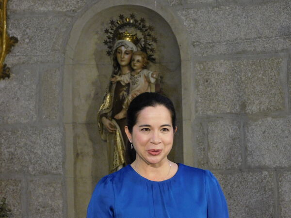 En la iglesia de San Sebastián de Aldea del Obispo