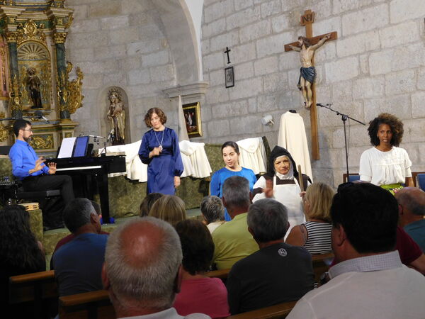 En la iglesia de San Sebastián de Aldea del Obispo