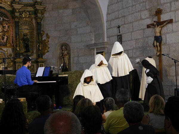 En la iglesia de San Sebastián de Aldea del Obispo
