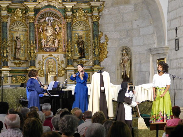 En la iglesia de San Sebastián de Aldea del Obispo