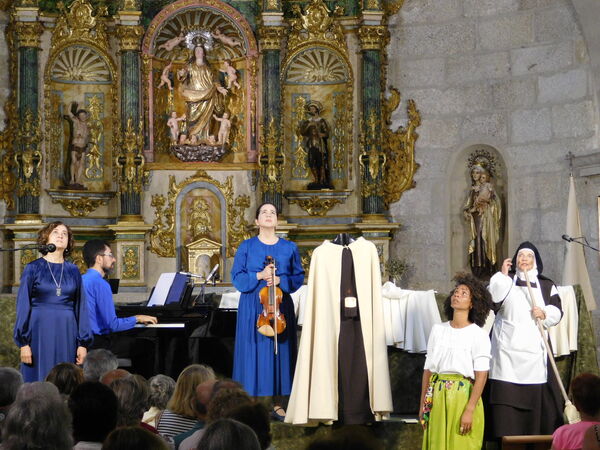 En la iglesia de San Sebastián de Aldea del Obispo