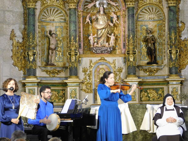 En la iglesia de San Sebastián de Aldea del Obispo