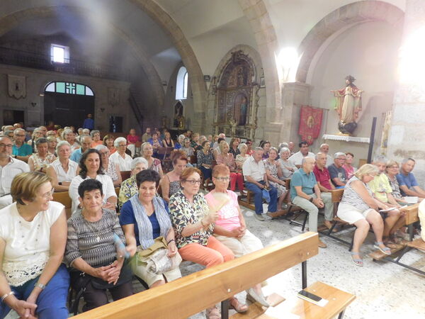 En la iglesia de San Sebastián de Aldea del Obispo