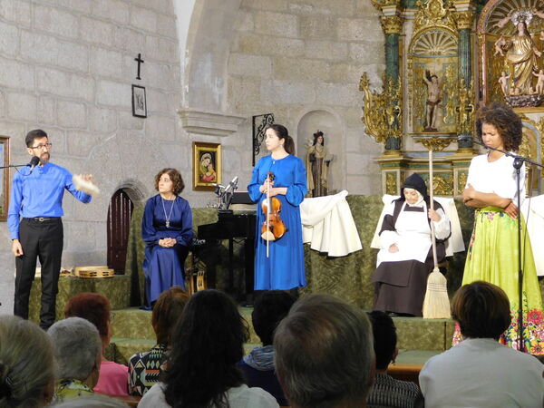 En la iglesia de San Sebastián de Aldea del Obispo