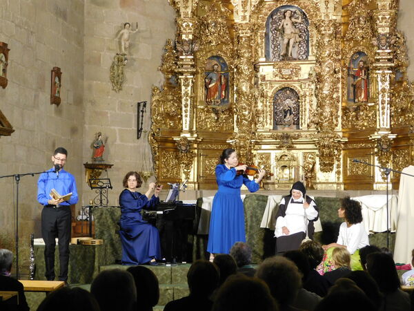 En la iglesia de San Sebastián de Yecla de Yeltes.