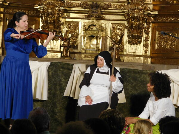En la iglesia de San Sebastián de Yecla de Yeltes.