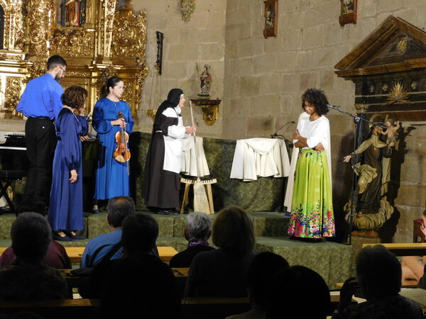 En la iglesia de San Sebastián de Yecla de Yeltes.