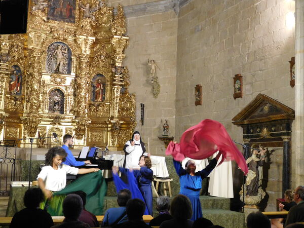 En la iglesia de San Sebastián de Yecla de Yeltes.