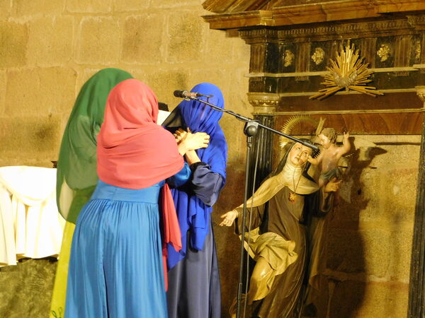 En la iglesia de San Sebastián de Yecla de Yeltes.