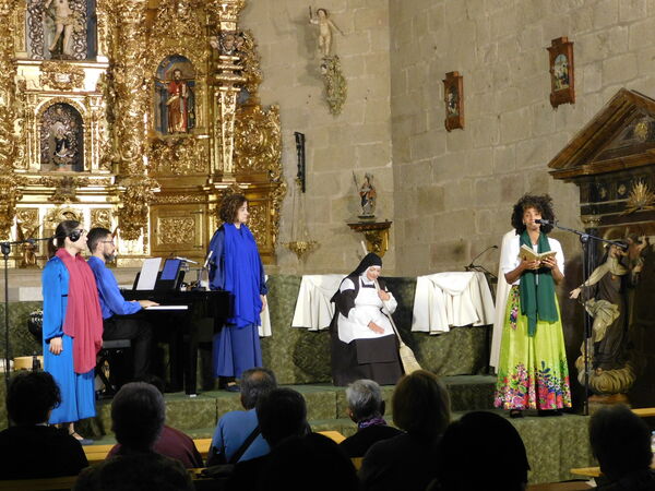 En la iglesia de San Sebastián de Yecla de Yeltes.