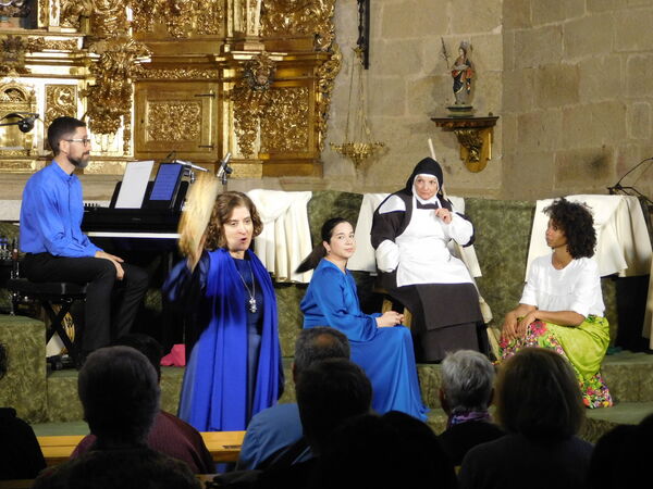 En la iglesia de San Sebastián de Yecla de Yeltes.