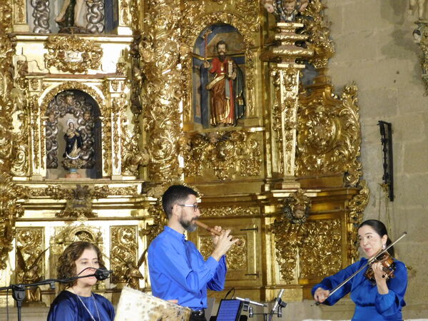 En la iglesia de San Sebastián de Yecla de Yeltes.