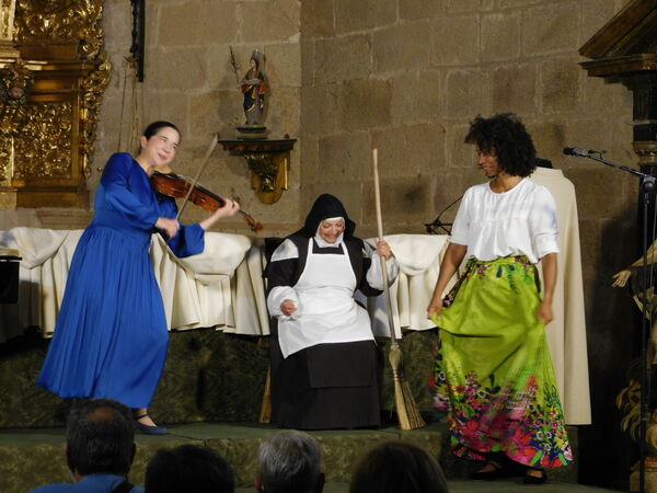 En la iglesia de San Sebastián de Yecla de Yeltes.
