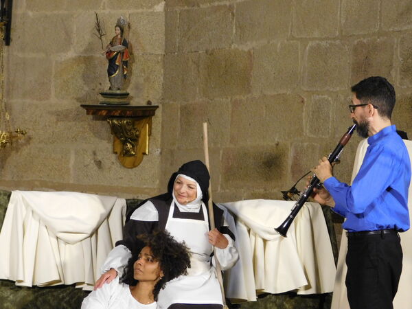 En la iglesia de San Sebastián de Yecla de Yeltes.