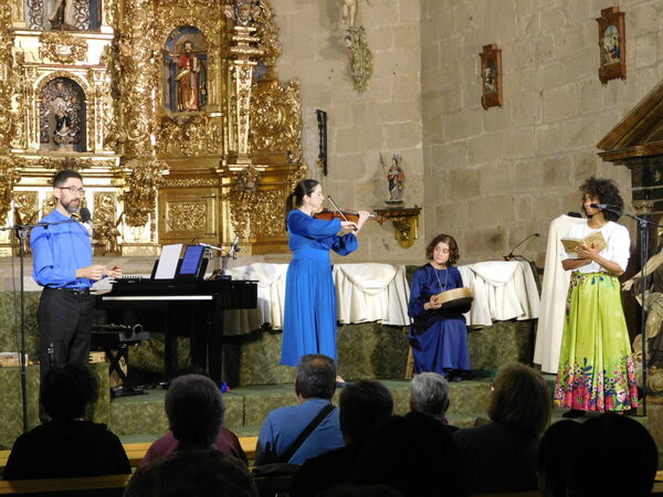 En la iglesia de San Sebastián de Yecla de Yeltes.