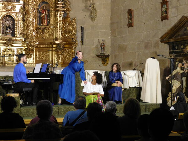 En la iglesia de San Sebastián de Yecla de Yeltes.